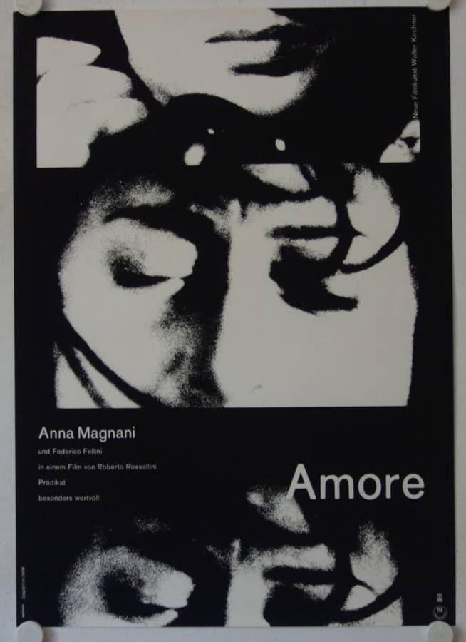 Amore originales deutsches Filmplakat